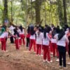 Bakal Calon Bupati Pringsewu Adi Erlansyah Ikuti Senam Sehat dan Pelatihan MUA di Pagelaran Utara