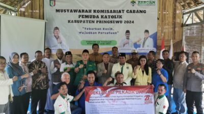 Pemuda Lintas Agama di Pringsewu Deklarasikan Pilkada Damai