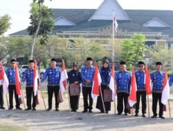 Pemkab Pringsewu Canangkan Gerakan Pembagian 10 Juta Bendera Merah Putih