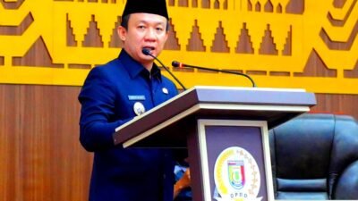 Pj Bupati Pringsewu Jawab Pemandangan Umum Fraksi-fraksi DPRD