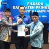 Adi Erlansyah-Hisbullah Huda Resmi Dapat Rekom Calon Kepala Daerah Pringsewu dari DPP Partai Demokrat