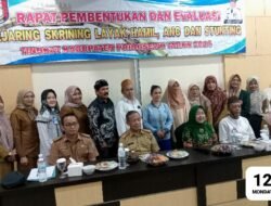 Dinkes Pringsewu Rapat Pembentukan dan Evaluasi Jejaring Skrining Layak Hamil, ANC dan Stunting