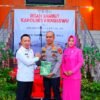 Pisah Sambut Kapolres Di Kantor Bupati Pringsewu Berlangsung Haru
