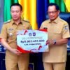 Penjabat Bupati Pringsewu Terima Penghargaan Kinerja Pengendalian Inflasi Daerah