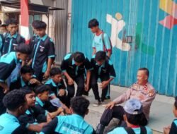 Polsekta Ajak Pelajar Sukseskan Pilkada Pringsewu