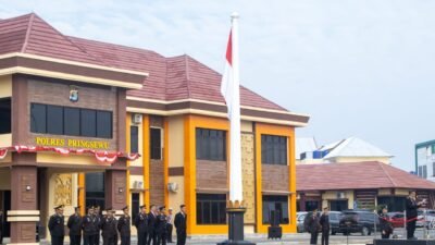 Polres Pringsewu Gelar Upacara Peringatan HUT Ke-79 Republik Indonesia 