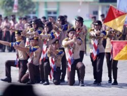 Kwarcab Pringsewu Gelar Upacara Hari Pramuka