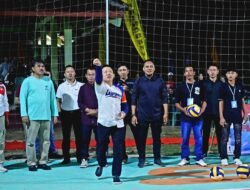 Marindo Kurniawan Buka Turnamen Bola Voli Piala Pj.Bupati Pringsewu 2024