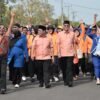 Jadi yang Pertama, Adi Erlansyah dan Hisbullah Huda Resmi Mendaftar ke KPU Pringsewu