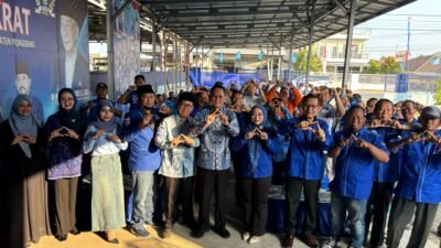 Adi Erlansyah dan Hisbullah Huda Hadiri Rapat Konsolidasi Balonkada, Ketua Demokrat Pringsewu: Kader Siap Tegak Lurus!