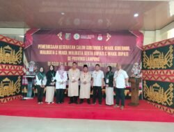 Adi Erlansyah dan Hisbullah Huda Jalani Pemeriksaan Kesehatan Bacalonkada di RSUDAM Lampung