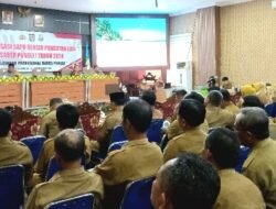 Ratusan Kepala SD-SMP & APIP Pringsewu Ikuti Sosialisasi Saber Pungli