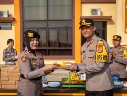 HUT Ke-76, Polwan Pringsewu Gelar Tasyakuran
