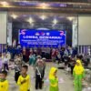 Lomba Mewarnai Sambut HUT Polantas di Pringsewu