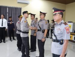 Jabatan Kapolsek Gading Rejo Diserahterimakan, Kasat Intelkam Dikukuhkan