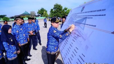 ASN Pemkab Pringsewu   Ikrar Jaga Netralitas