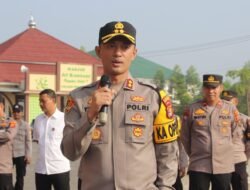 Kapolres Pringsewu Apresiasi Penetapan Nomor Urut Cabup Cawabup Pringsewu Lancar