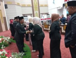 Pimpinan DPRD Kabupaten Pringsewu Dilantik