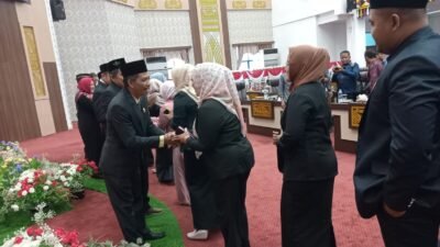 Pimpinan DPRD Kabupaten Pringsewu Dilantik