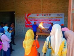 Rumah Zakat & BPBD Pringsewu Gelar Pelatihan Penanganan Kebakaran di Rumah Tangga di Pekon Kresnomulyo Barat