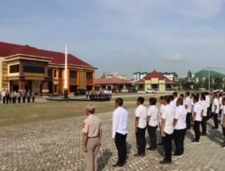 Kepolisian Resor Pringsewu Apel Siaga Masa Tenang