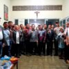 Pantau Malam Natal, Pj Bupati Pringsewu Kunjungi Gereja Santo Yosef 