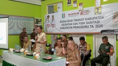 Puluhan KPM dari Pringsewu & Gadingrejo Ikuti Sosialisasi DAK Bidang Sanitasi 2025
