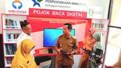 Pemkab Pringsewu Launching Pojok Baca Digital 