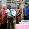 Bupati Pringsewu Serahkan Bantuan Korban Bencana Alam
