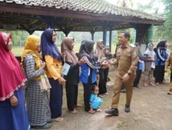 Bupati Pringsewu Tinjau Embung Ngudi Rukun Sukoharjo I
