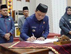 Perda Pembentukan Pekon Kresnomulyo Barat & Sukamanah Disahkan
