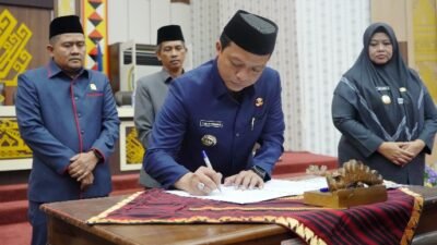 Perda Pembentukan Pekon Kresnomulyo Barat & Sukamanah Disahkan