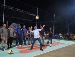 Bupati Pringsewu Apresiasi Turnamen Bola Voli Bupati Cup