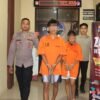Polres Pringsewu Bongkar Home Industri dan Peredaran Tembakau Sintesis yang Dijalankan Pasangan Kekasih