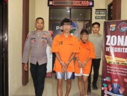Polres Pringsewu Bongkar Home Industri dan Peredaran Tembakau Sintesis yang Dijalankan Pasangan Kekasih