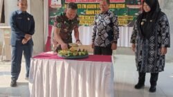 Bupati Pringsewu & Dandim 0424 Resmikan Nama Jalan Koramil Ambarawa