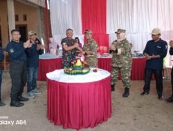 Bupati Pringsewu Tutup Karya Bakti TNI Di Tanjungrusia Timur