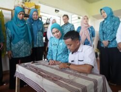 Ketua Dekranasda Provinsi Lampung Kunjungi Dekranasda Kabupaten Pringsewu