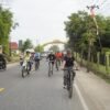 Bupati Pringsewu & Jajaran Pemkab Gowes Bareng