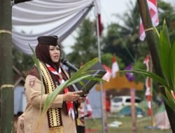 Wabup Pringsewu Pimpin Apel Besar Hari Pramuka Ke-64