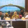 Wabup Pringsewu Ikuti Rakor Pengendalian Inflasi Daerah Bersama Kemendagri