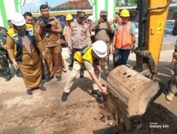 Bupati Pringsewu Groundbreaking Rekonstruksi Jalan Kabupaten