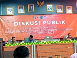 Pemkab Pringsewu Gelar Diskusi Publik Penyusunan Dokumen Kajian Risiko Bencana
