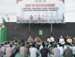 Bupati Pringsewu Hadiri Doa Bersama Lintas Agama Dan Budaya