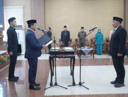 Bupati Pringsewu Lantik M.Andi Purwanto Jadi Sekda Definitif