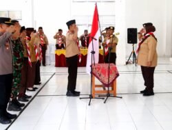 Wabup Pringsewu Lantik Gerakan Pramuka Kwaran Kecamatan Sukoharjo