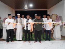Bupati Pringsewu Resmikan Masjid Al-Iman Tambah Rejo