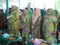 Wabup Pringsewu Hadiri Pengajian Triwulan Muslimat NU di Kediaman Kapekon Patoman
