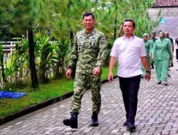 Bupati Pringsewu Hadiri Acara Kunjungan Kerja Pangdam XXI Ke Kodim 0424/TGM-PSW