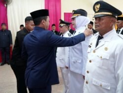 Bupati Pringsewu Lantik 19 Pejabat Daerah